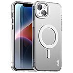 Θήκη iPhone 14 / 13 - IMAK - Σκληρή Πλάτη PC+TPU - Λευκό - MagSafe — εικόνα 2