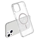 Θήκη iPhone 14 / 13 - OEM - Σκληρή Πλάτη PC+TPU - Λευκό - MagSafe/Stand — εικόνα 5
