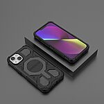 Θήκη iPhone 14 / 13 - BIBERCAS J-16 Series - Σκληρή Πλάτη PC+TPU - Μαύρο - MagSafe — εικόνα 7
