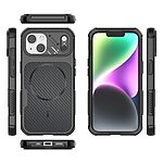 Θήκη iPhone 14 / 13 - OEM - Σκληρή Πλάτη PC+TPU - Μαύρο — εικόνα 5