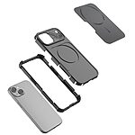Θήκη iPhone 14 / 13 - OEM - Σκληρή Πλάτη PC+TPU - Μαύρο — εικόνα 6