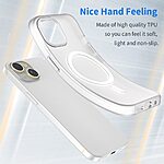 Θήκη iPhone 14 - OEM - Σκληρή Πλάτη PC+TPU - Λευκό - MagSafe — εικόνα 3