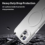 Θήκη iPhone 14 - OEM - Σκληρή Πλάτη PC+TPU - Λευκό - MagSafe — εικόνα 8