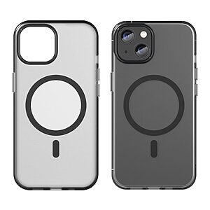 Θήκη iPhone 14 - OEM - Σκληρή Πλάτη PC+TPU - Μαύρο - MagSafe — εικόνα 2