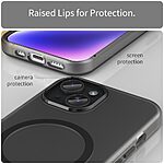 Θήκη iPhone 14 - OEM - Σκληρή Πλάτη PC+TPU - Μαύρο - MagSafe — εικόνα 5