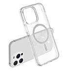 Θήκη iPhone 14 Pro Max - OEM - Σκληρή Πλάτη PC+TPU - Λευκό - MagSafe/Stand — εικόνα 7