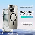 Θήκη iPhone 14 Pro Max - ABEEL - Σκληρή Πλάτη PC+TPU - Μαύρο - MagSafe — εικόνα 2