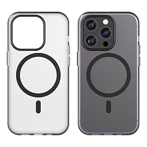 Θήκη iPhone 14 Pro Max - OEM - Σκληρή Πλάτη PC+TPU - Μαύρο - MagSafe — εικόνα 2