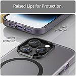 Θήκη iPhone 14 Pro Max - OEM - Σκληρή Πλάτη PC+TPU - Μαύρο - MagSafe — εικόνα 5