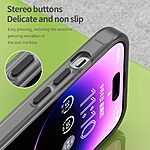 Θήκη iPhone 14 Pro Max - OEM - Σκληρή Πλάτη PC+TPU - Μαύρο - MagSafe — εικόνα 7