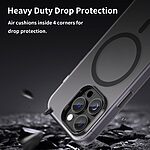 Θήκη iPhone 14 Pro Max - OEM - Σκληρή Πλάτη PC+TPU - Μαύρο - MagSafe — εικόνα 8