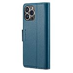 Θήκη iPhone 14 Pro Max - CASEME 023 - Flip Πορτοφόλι από Συνθετικό Δέρμα (PU) με TPU - Μπλε - RFID/Stand — εικόνα 8