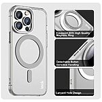 Θήκη iPhone 14 Pro - IMAK - Σκληρή Πλάτη PC+TPU - Λευκό - MagSafe — εικόνα 5