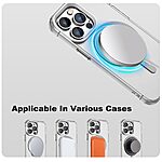 Θήκη iPhone 14 Pro - IMAK - Σκληρή Πλάτη PC+TPU - Λευκό - MagSafe — εικόνα 6