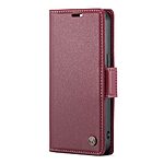Θήκη iPhone 14 - CASEME 023 - Flip Πορτοφόλι από Συνθετικό Δέρμα (PU) με TPU - Κόκκινο - RFID/Stand — εικόνα 7
