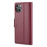Θήκη iPhone 14 - CASEME 023 - Flip Πορτοφόλι από Συνθετικό Δέρμα (PU) με TPU - Κόκκινο - RFID/Stand — εικόνα 8
