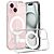 Σκληρή Πλάτη PC+TPU για iPhone 15 (OEM) σε Διάφανο με MagSafe — μαγνητικός δακτύλιος & ανασηκωμένα χείλη για προστασία από γρατζουνιές.