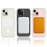 Θήκη iPhone 15 - OEM - Σκληρή Πλάτη PC+TPU - Διάφανο - MagSafe — εικόνα 4