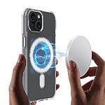 Θήκη iPhone 15 - OEM - Σκληρή Πλάτη PC+TPU - Διάφανο - MagSafe — εικόνα 5