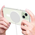 Θήκη iPhone 15 - OEM - Σκληρή Πλάτη PC+TPU - Διάφανο - MagSafe — εικόνα 6