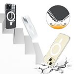 Θήκη iPhone 15 - OEM - Σκληρή Πλάτη PC+TPU - Διάφανο - MagSafe — εικόνα 8