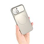 Θήκη iPhone 15 - OEM - Σκληρή Πλάτη PC+TPU - Γκρι — εικόνα 6