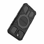 Θήκη iPhone 15 - BIBERCAS J-16 Series - Σκληρή Πλάτη PC+TPU - Μαύρο - MagSafe — εικόνα 4