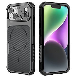 Θήκη iPhone 15 - OEM - Σκληρή Πλάτη PC+TPU - Μαύρο — εικόνα 2