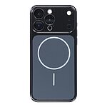 Σκληρή Πλάτη PC για iPhone 15 Pro Max (OEM) σε Μαύρο — λεπτό προφίλ 1.5mm με ενσωματωμένο προστατευτικό κάμερας για καθημερινή προστασία.