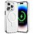 Σκληρή Πλάτη PC+TPU για iPhone 15 Pro Max (OEM) σε Διάφανο με MagSafe — ανασηκωμένα χείλη & μαγνητικό δαχτυλίδι για καθημερινή προστασία.