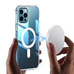 Θήκη iPhone 15 Pro Max - OEM - Σκληρή Πλάτη PC+TPU - Διάφανο - MagSafe — εικόνα 3
