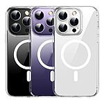 Θήκη iPhone 15 Pro Max - OEM - Σκληρή Πλάτη PC+TPU - Διάφανο - MagSafe — εικόνα 8