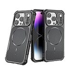 Θήκη iPhone 15 Pro Max - OEM - Σκληρή Πλάτη PC+TPU - Μαύρο — εικόνα 5
