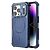 Σκληρή Πλάτη PC+TPU για iPhone 15 Pro Max (OEM) σε Μπλε — ενισχυμένες γωνίες, μαγνητικός δακτύλιος & υφή carbon fiber για σίγουρο κράτημα.