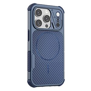 Θήκη iPhone 15 Pro Max - OEM - Σκληρή Πλάτη PC+TPU - Μπλε — εικόνα 2
