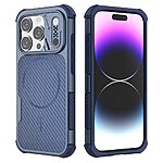 Θήκη iPhone 15 Pro Max - OEM - Σκληρή Πλάτη PC+TPU - Μπλε — εικόνα 3