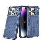 Θήκη iPhone 15 Pro Max - OEM - Σκληρή Πλάτη PC+TPU - Μπλε — εικόνα 5