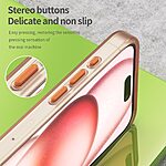 Θήκη iPhone 15 Pro Max - OEM - Σκληρή Πλάτη PC+TPU - Πορτοκαλί - MagSafe — εικόνα 7