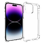 Πλάτη TPU για iPhone 15 Pro Max (OEM) σε Διάφανο — ενισχυμένες γωνίες airbag για απορρόφηση κραδασμών & προστασία από πτώσεις.