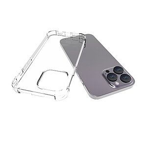 Θήκη iPhone 15 Pro Max - OEM - Πλάτη TPU - Διάφανο — εικόνα 2