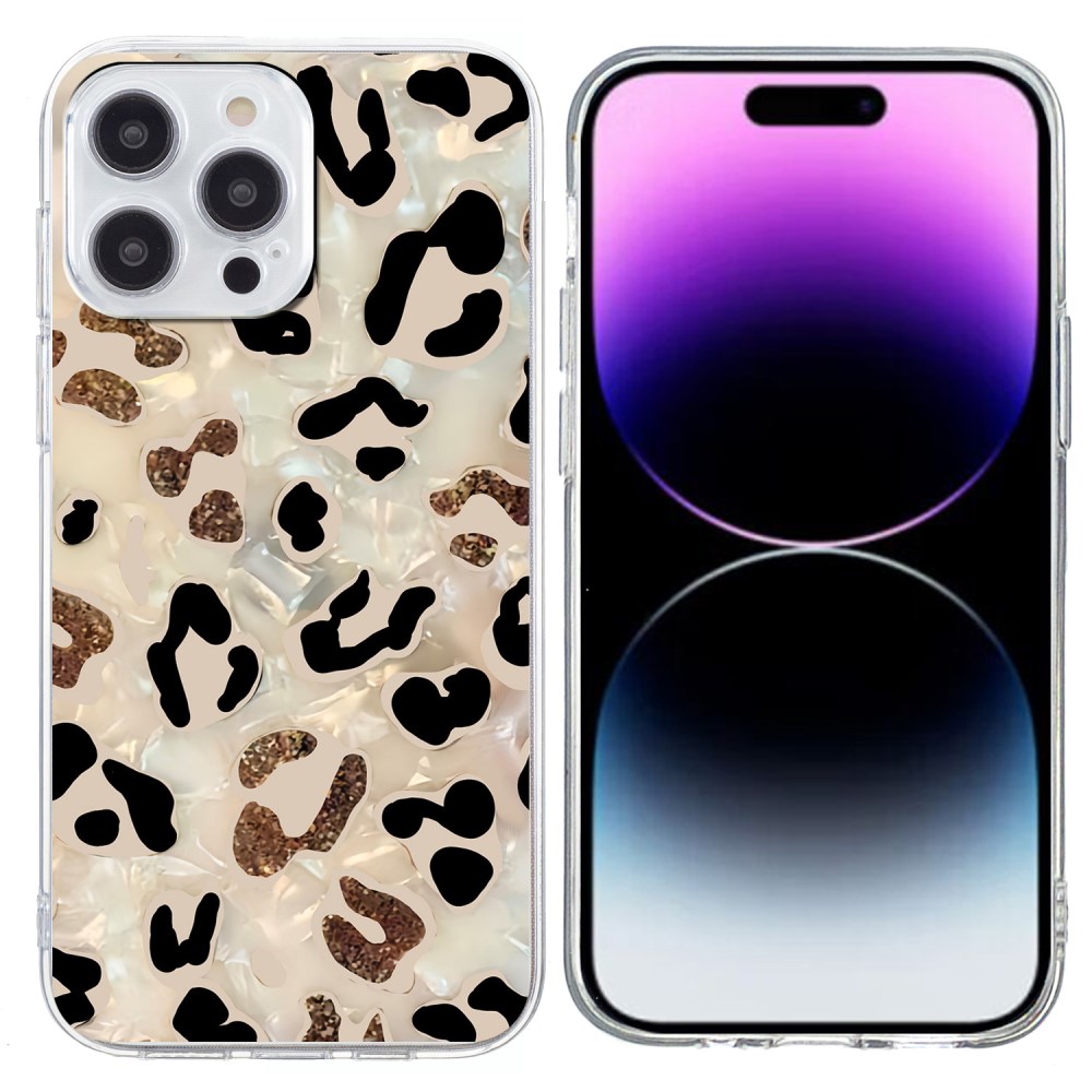 Θήκη iPhone 15 Pro Max - OEM - Πλάτη TPU - Πολύχρωμο Πλάτη TPU για iPhone 15 Pro Max (OEM) σε Πολύχρωμο με σχέδιο λεοπάρ — λεπτό, ελαφρύ προφίλ & απορρόφηση κραδασμών για καθημερινή προστασία.