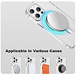 Θήκη iPhone 15 Pro - IMAK - Σκληρή Πλάτη PC+TPU - Λευκό - MagSafe — εικόνα 5