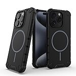 Θήκη iPhone 15 Pro - OEM - Σκληρή Πλάτη PC+TPU - Μαύρο — εικόνα 2