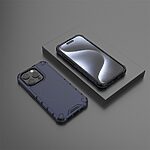 Θήκη iPhone 15 Pro - OEM - Σκληρή Πλάτη PC+TPU - Μπλε σκούρο — εικόνα 4