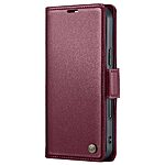 Θήκη iPhone 15 Pro - CASEME 023 - Flip Πορτοφόλι από Συνθετικό Δέρμα (PU) με TPU - Κόκκινο - RFID/Stand — εικόνα 7