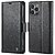 Flip Πορτοφόλι για iPhone 15 Pro (CASEME 023) σε Μαύρο — 3 θήκες καρτών, προστασία RFID & stand για hands-free προβολή.