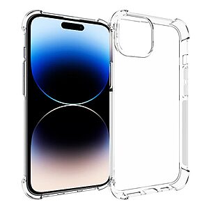 Πλάτη TPU για iPhone 15 (OEM) σε Διάφανο — αντιολισθητικό κράτημα, ενισχυμένες γωνίες & ανασηκωμένα χείλη για προστασία από πτώσεις.