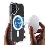 Θήκη iPhone 16 - OEM - Σκληρή Πλάτη PC+TPU - Διάφανο - MagSafe — εικόνα 4