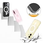 Θήκη iPhone 16 - OEM - Σκληρή Πλάτη PC+TPU - Διάφανο - MagSafe — εικόνα 7
