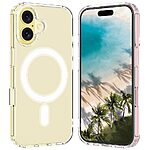 Θήκη iPhone 16 - OEM - Σκληρή Πλάτη PC+TPU - Διάφανο - MagSafe — εικόνα 8